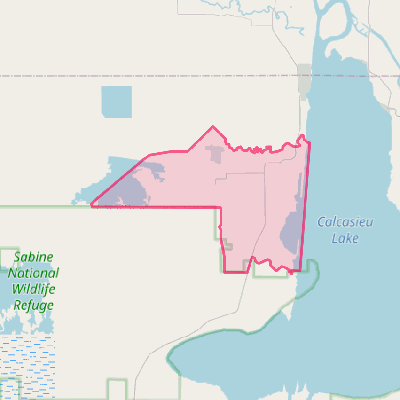 Map of Hackberry