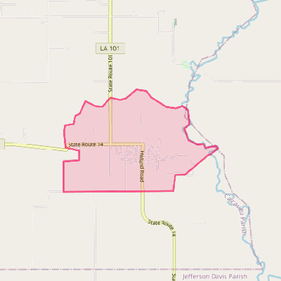 Map of Hayes