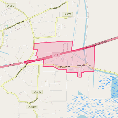 Map of Henderson