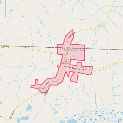 Map of Hessmer