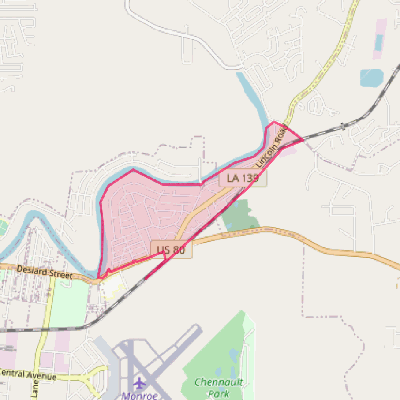 Map of Lakeshore