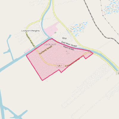 Map of Lockport
