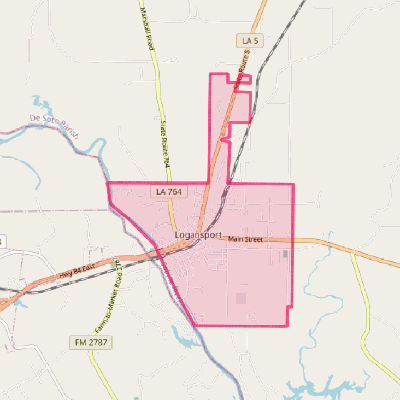 Map of Logansport