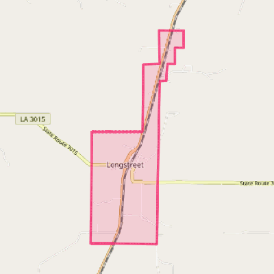 Map of Longstreet