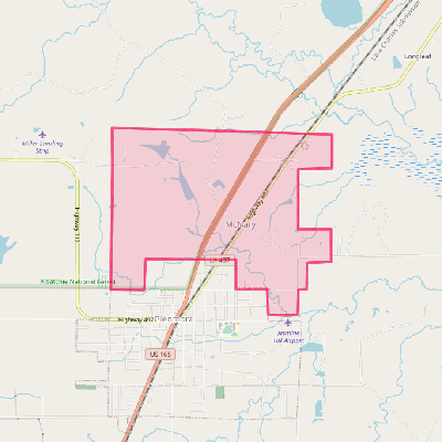 Map of McNary