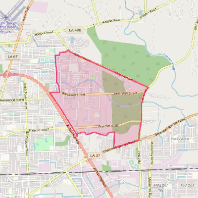 Map of Merrydale