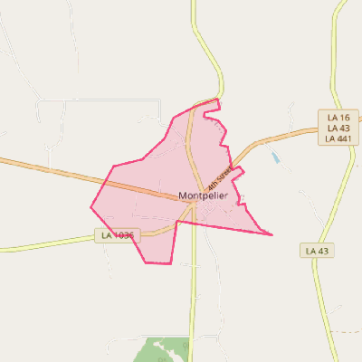 Map of Montpelier