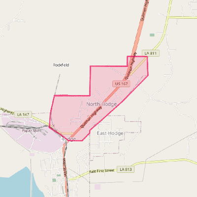 Map of North Hodge