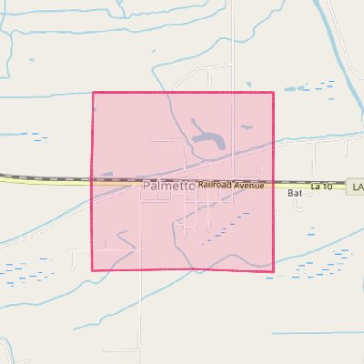 Map of Palmetto