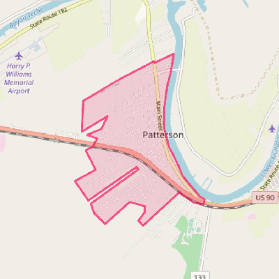 Map of Patterson
