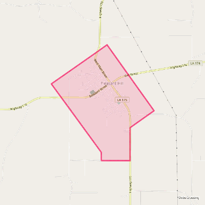 Map of Pleasant Hill