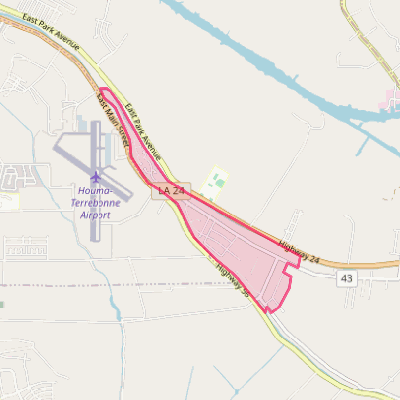 Map of Presquille