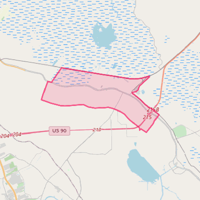 Map of Raceland