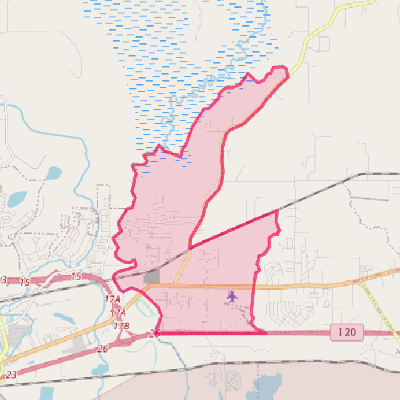 Map of Red Chute