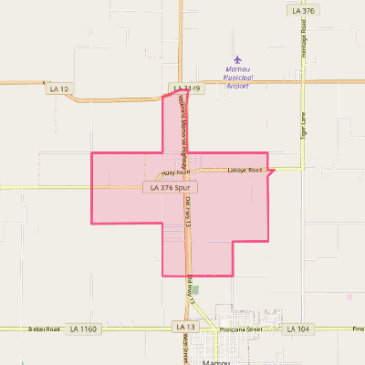 Map of Reddell