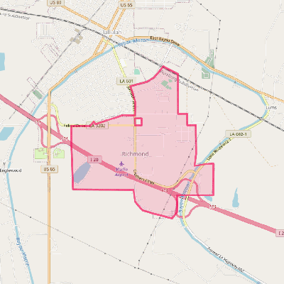 Map of Richmond