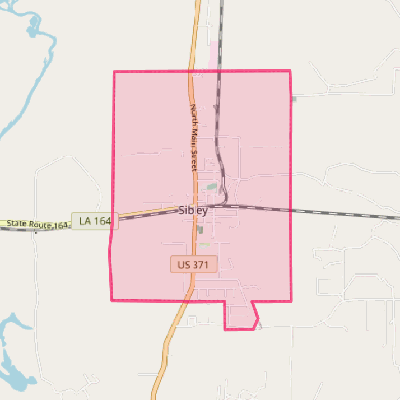 Map of Sibley
