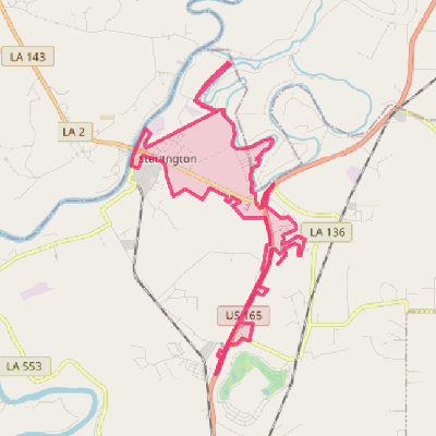 Map of Sterlington