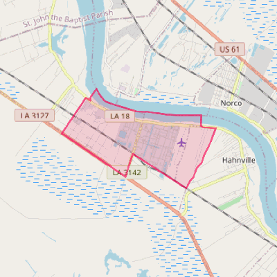 Map of Taft