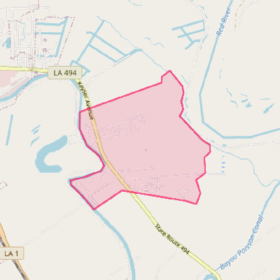 Map of Vienna Bend