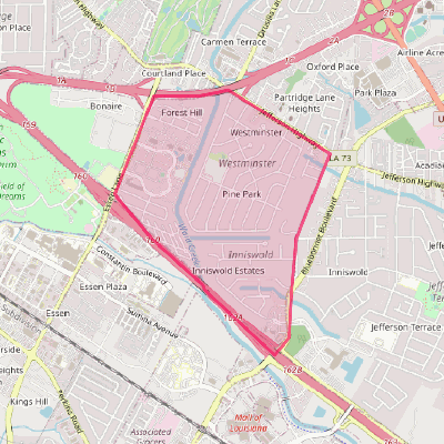 Map of Westminster