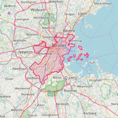 Map of Boston