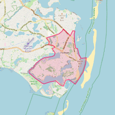 Map of Chatham