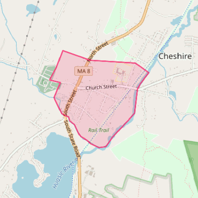 Map of Cheshire