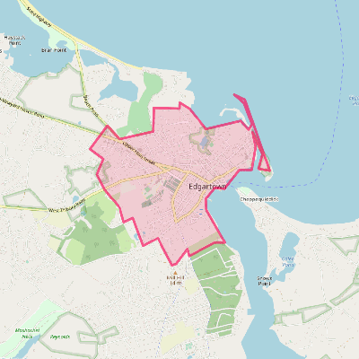 Map of Edgartown