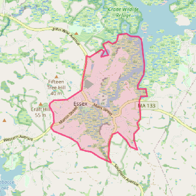 Map of Essex