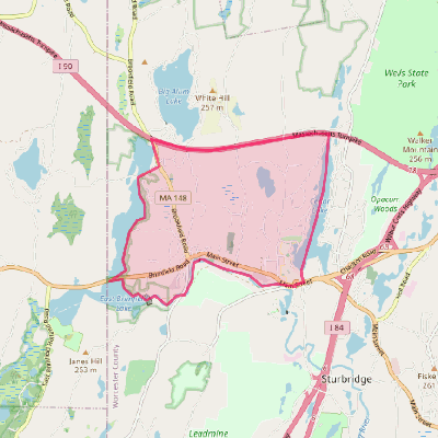 Map of Fiskdale