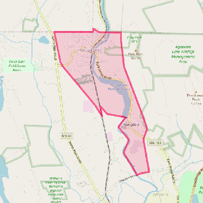 Map of Housatonic