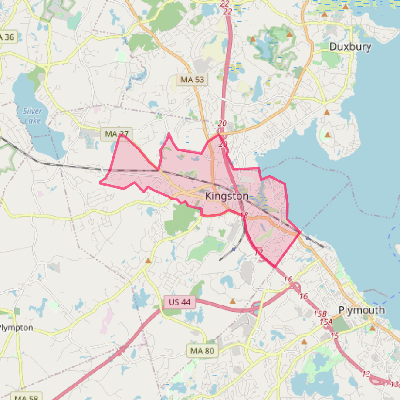 Map of Kingston