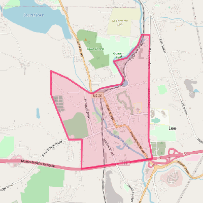 Map of Lee