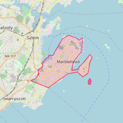 Map of Marblehead