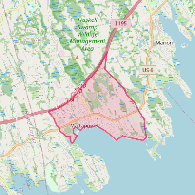 Map of Mattapoisett Center