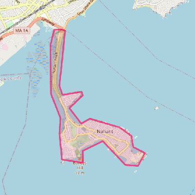 Map of Nahant