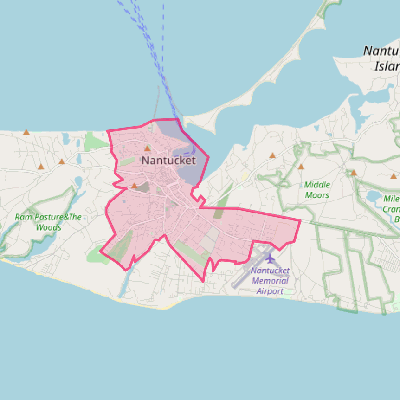 Map of Nantucket