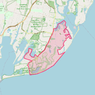 Map of New Seabury