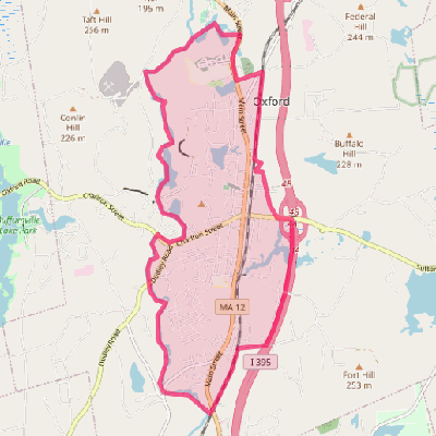 Map of Oxford