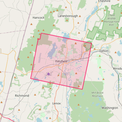 Map of Pittsfield