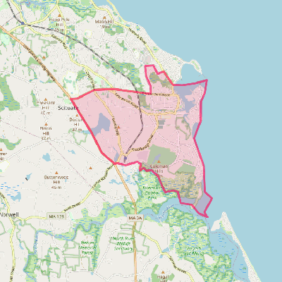 Map of Scituate