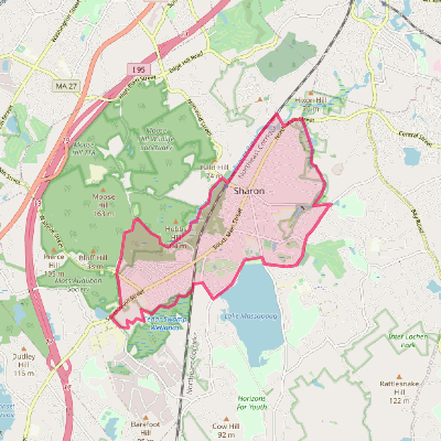 Map of Sharon