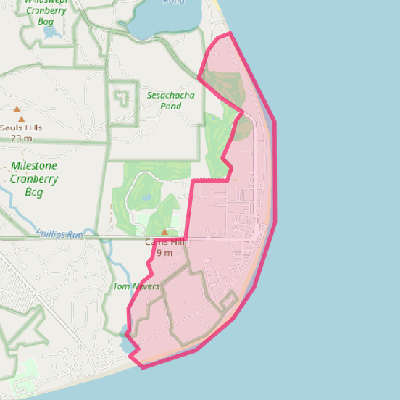 Map of Siasconset