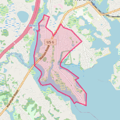 Map of Weweantic