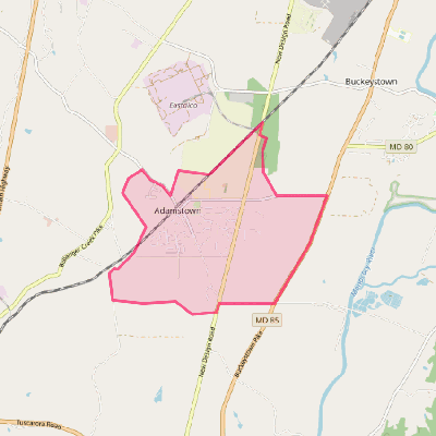 Map of Adamstown