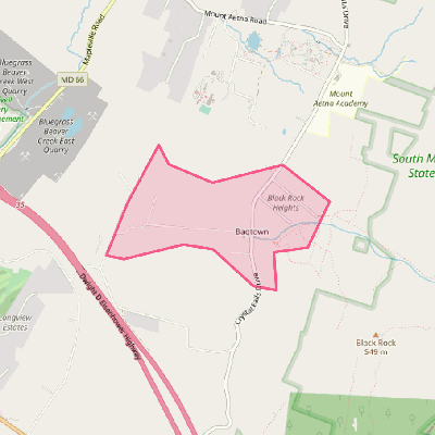 Map of Bagtown