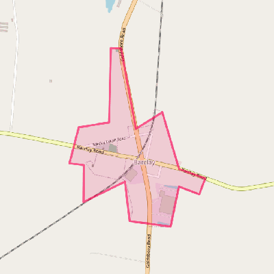 Map of Barclay