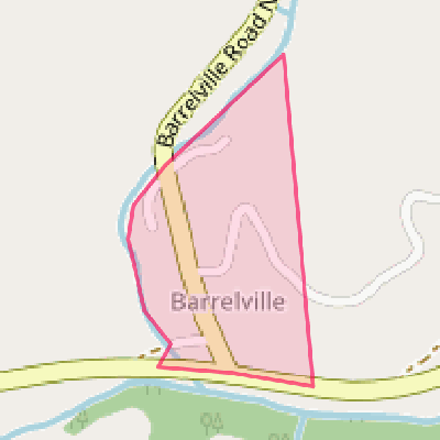 Map of Barrelville