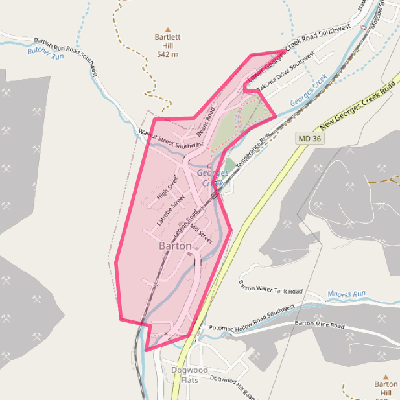 Map of Barton